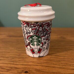 STARBUCKS "PRESENTS" ORNAMENT BRAND NEW NEVER USED